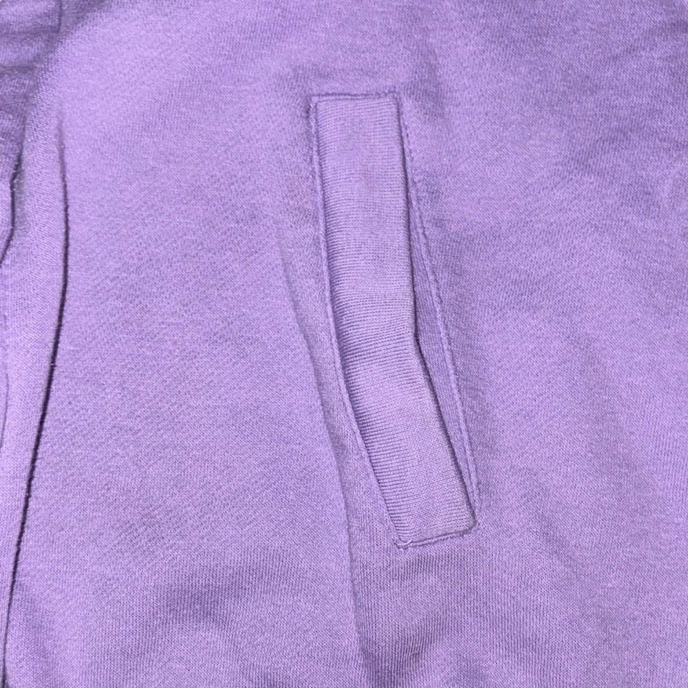 Blair Lavender Fleece Sweatshirt Jacket - Picture 3 of 4